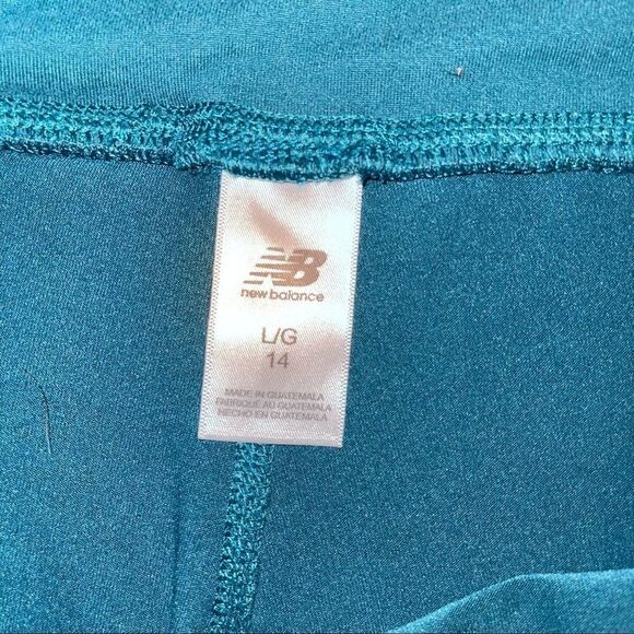 4/$25 - New Balance Teal Workout Leggings - Picture 3 of 5